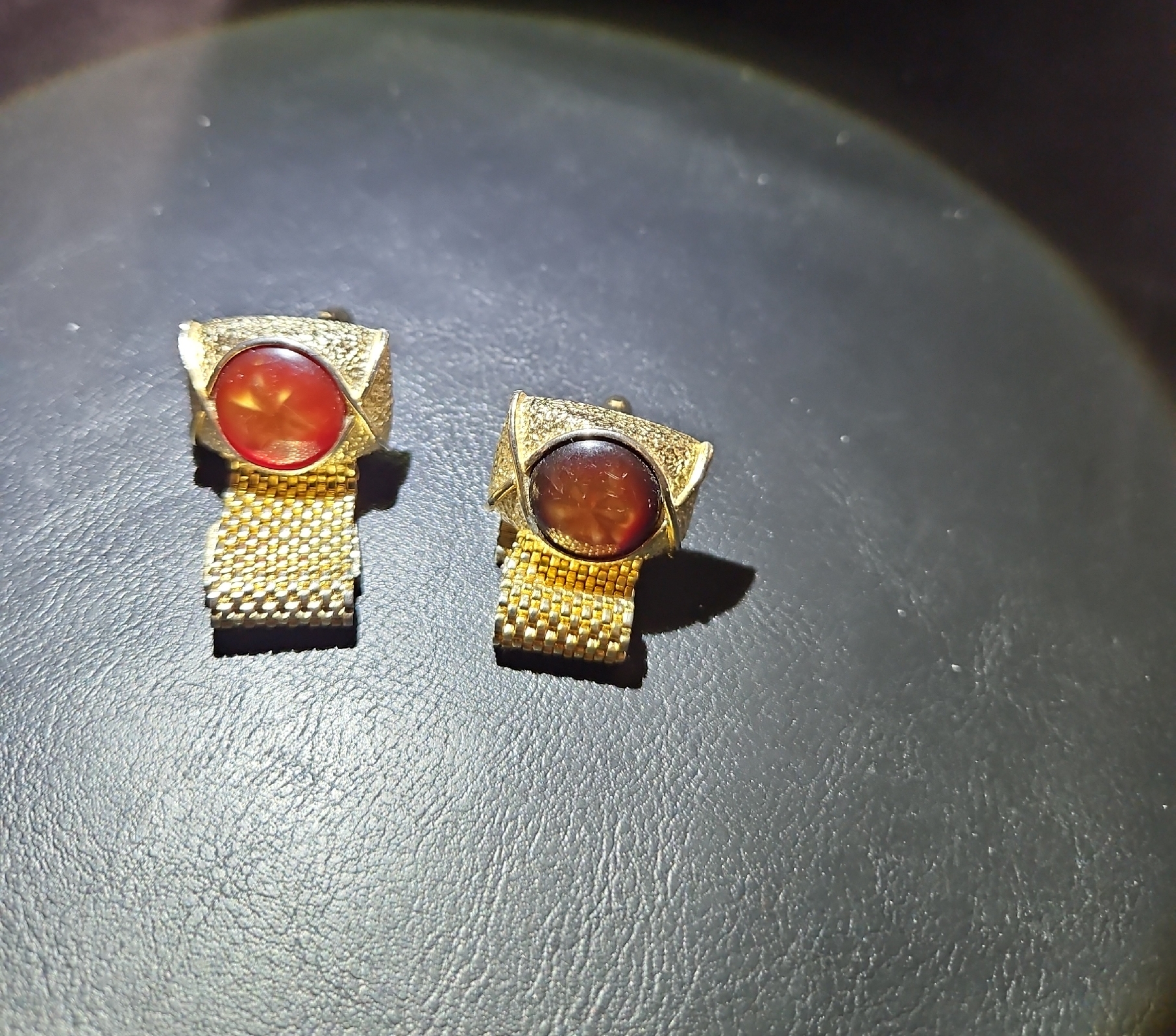 Swank Moonglow Vintage Cufflinks